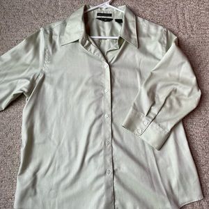 Eddie Bauer 3/4 Sleeve Wrinkle Free Shirt